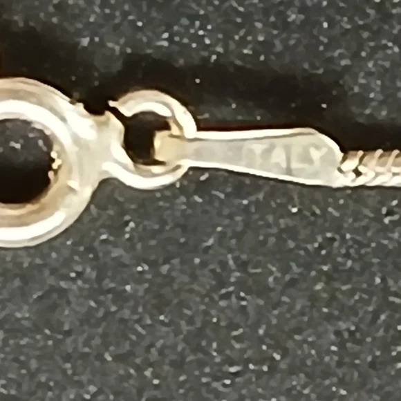 ✨️Bali Carnelian 925 SS Oxidized Pendant With 1 mm 925 Snake Chain✨️ - Picture 8 of 11